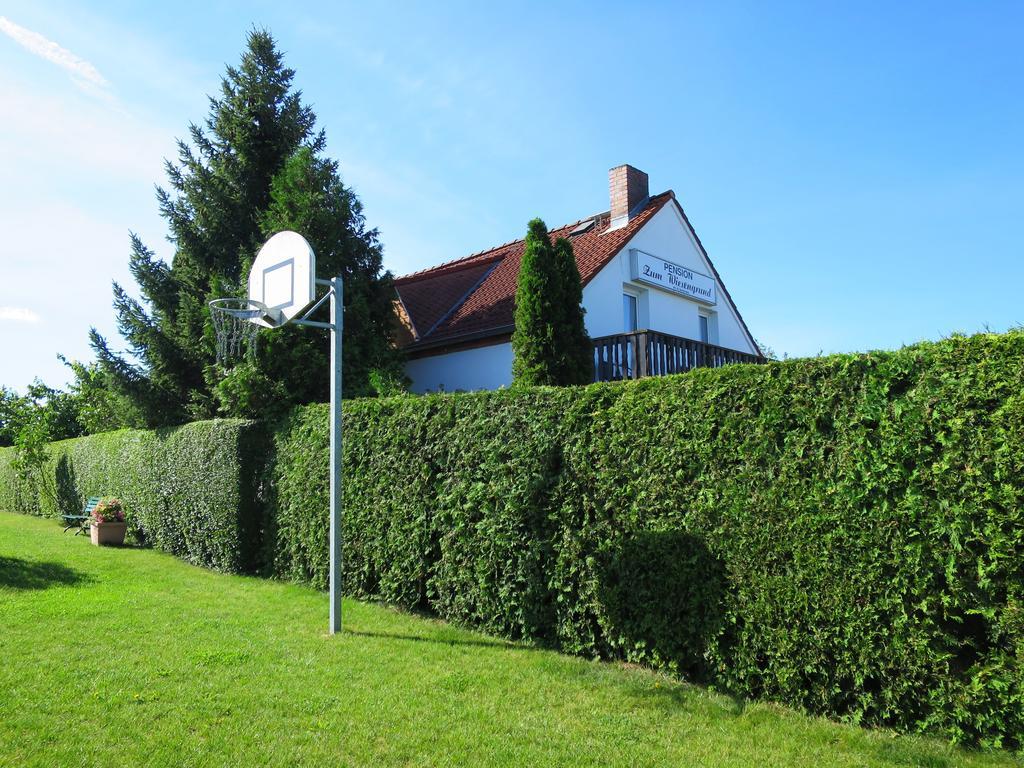 Pension Zum Wiesengrund Frauenhagen Esterno foto